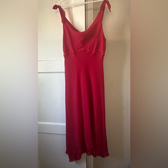 Formal red maxi dress - Picture 1 of 6